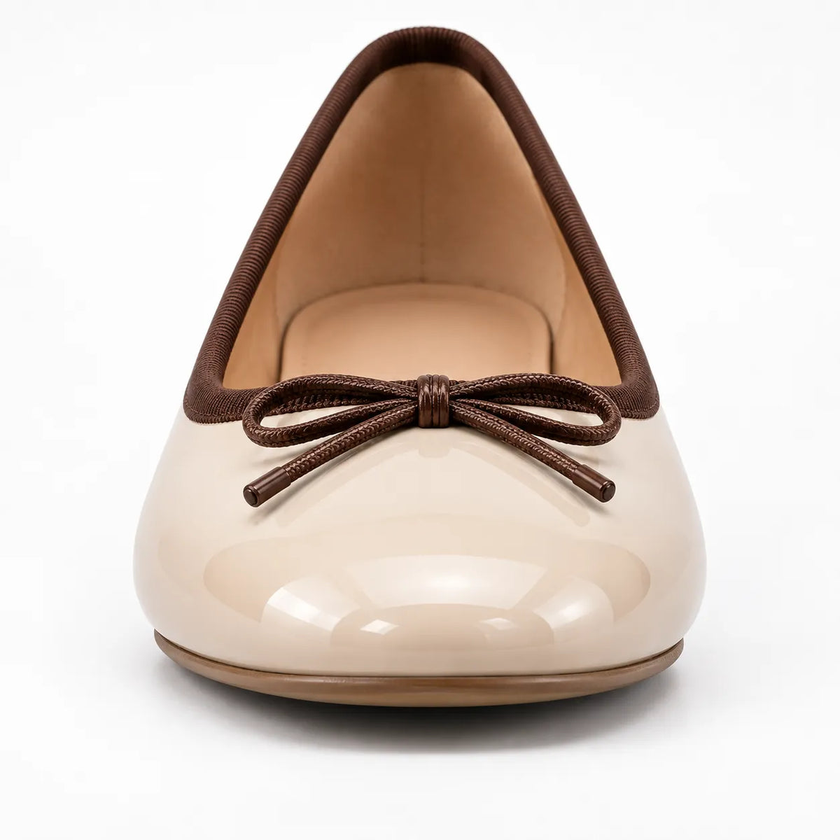 Stella — Ballerina vernice nudo