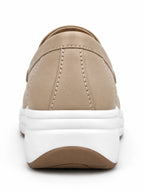 Carlotta — Mocassino Platform con Fibbia Dorata