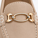 Carlotta — Mocassino Platform con Fibbia Dorata