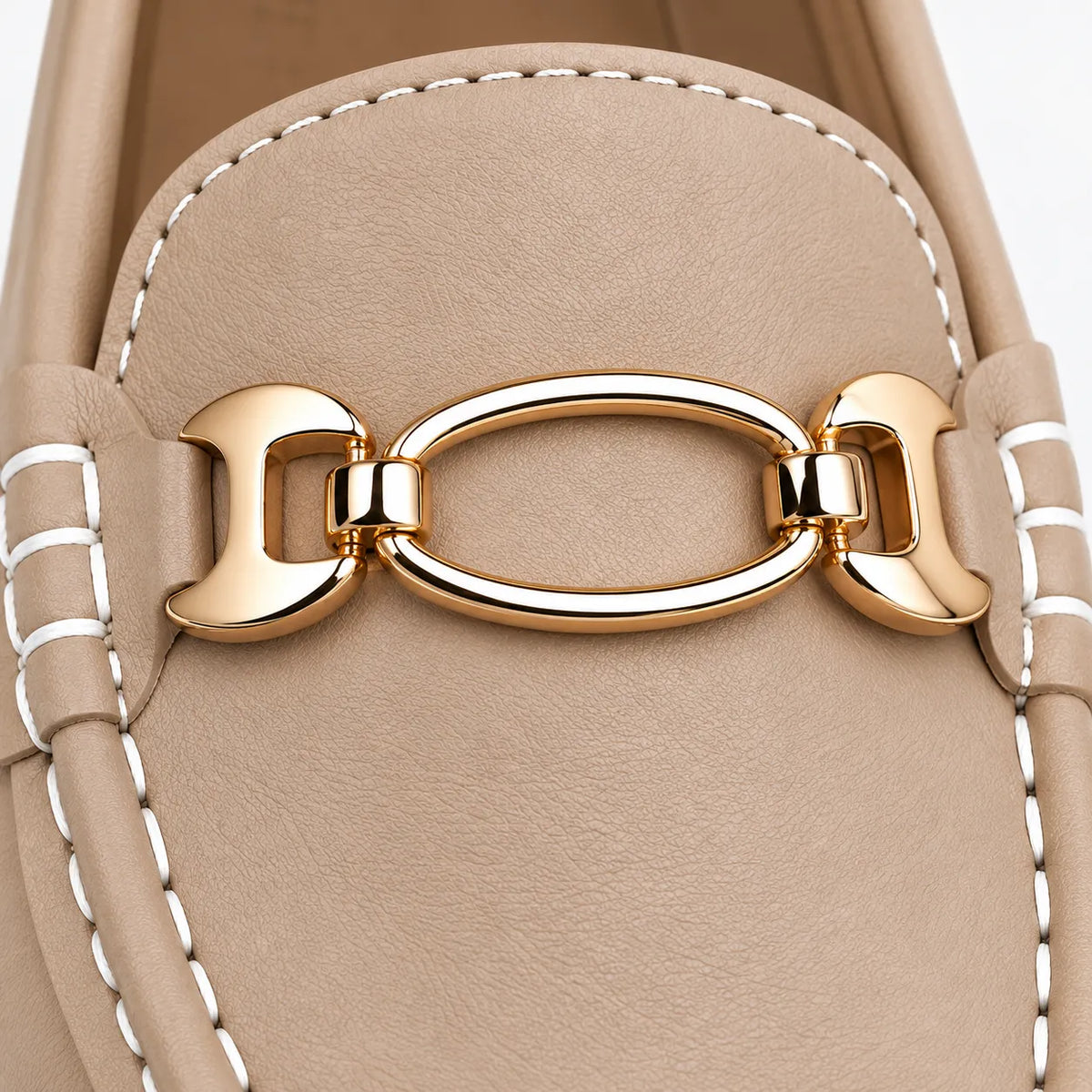 Carlotta — Mocassino Platform con Fibbia Dorata