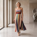 Kalea — Vestido Plisado Sin Tirantes, Colección Verano