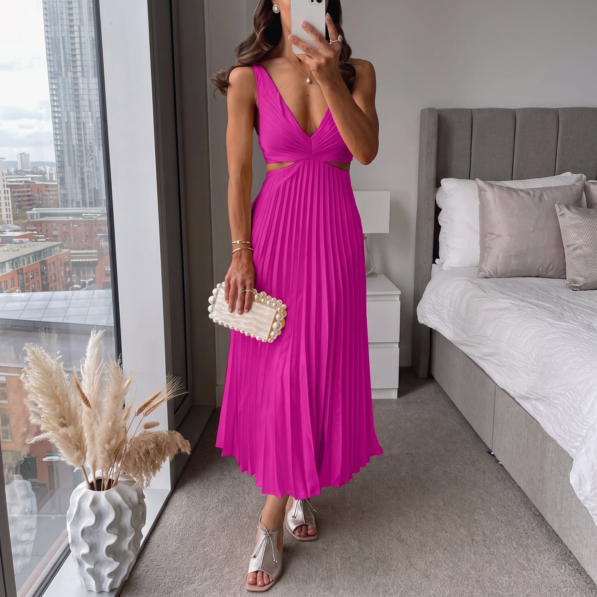Aurora — Vestido Largo, Colección Verano