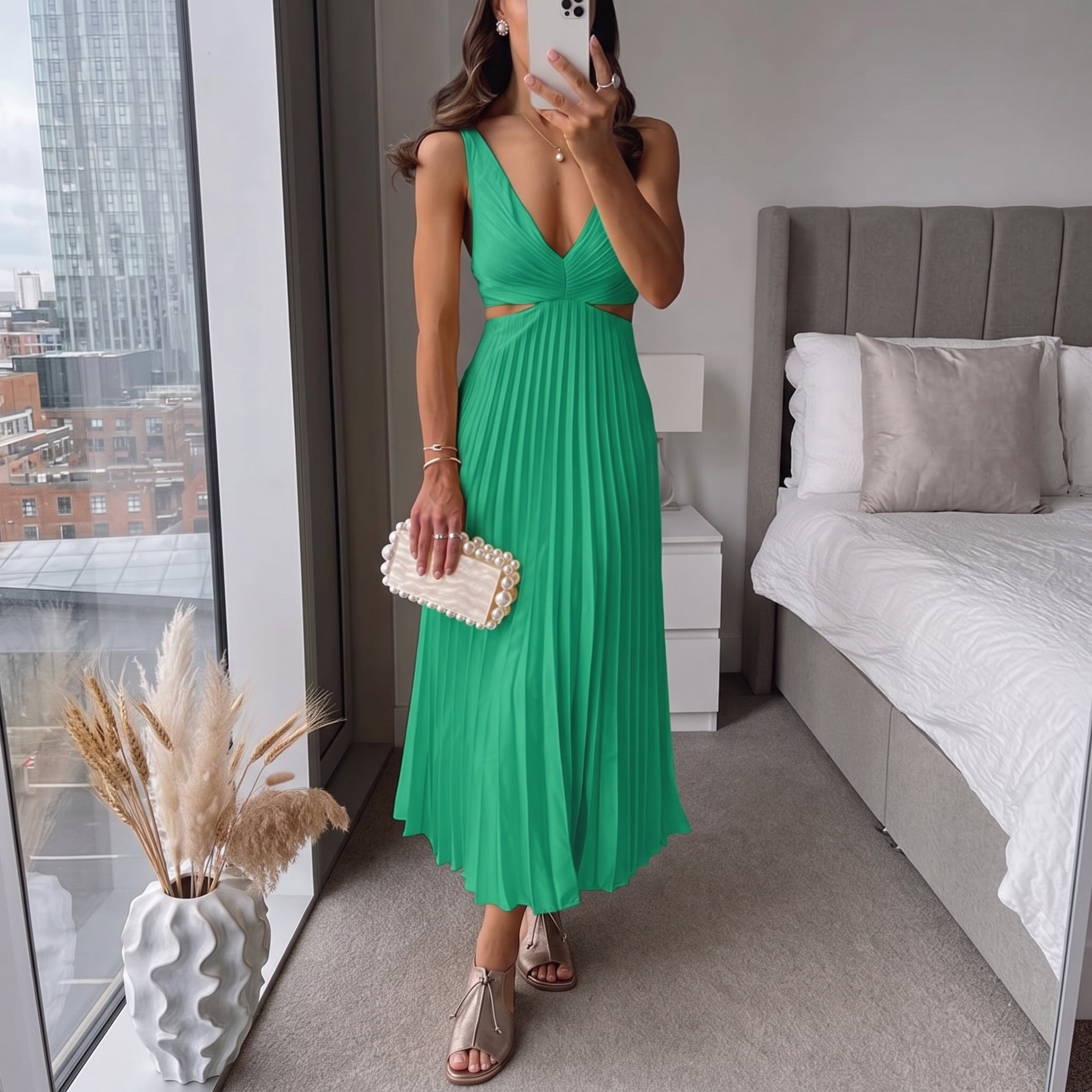 Aurora — Vestido Largo, Colección Verano