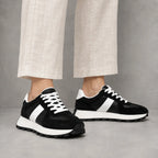 SNEAKER URBANO NEGRO +8CM