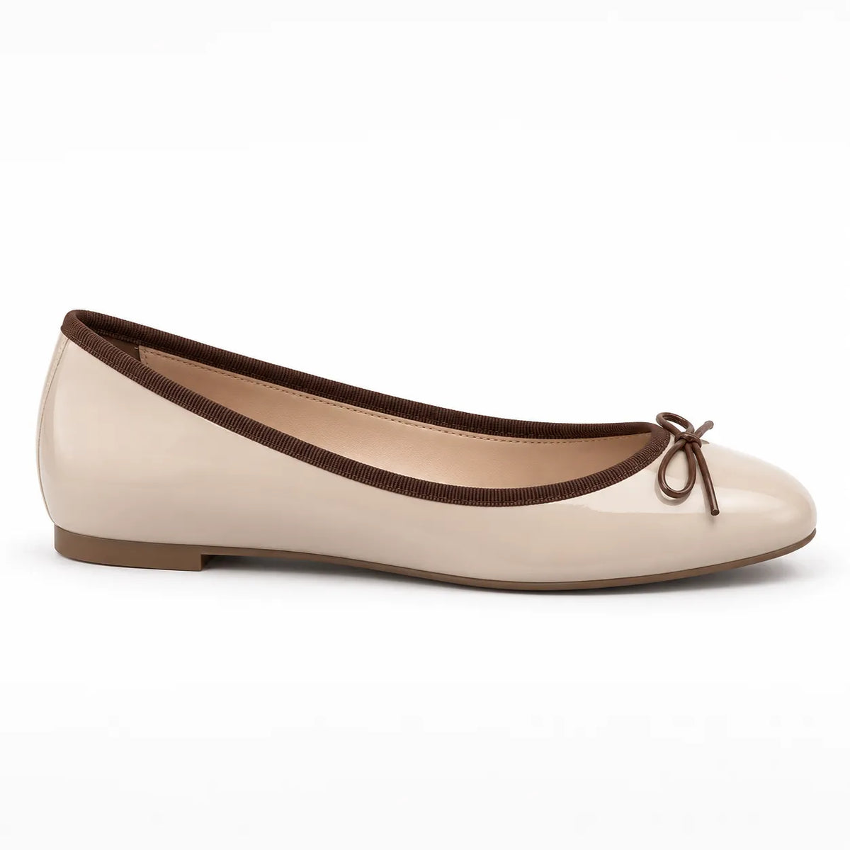 Stella — Ballerina vernice nudo